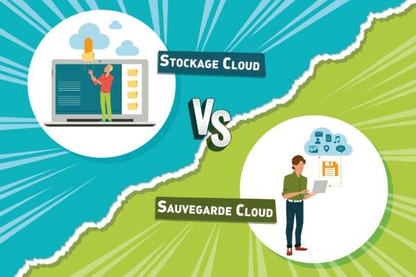Illustration article Stockage Cloud VS Sauvegarde Cloud : quelles différences ?